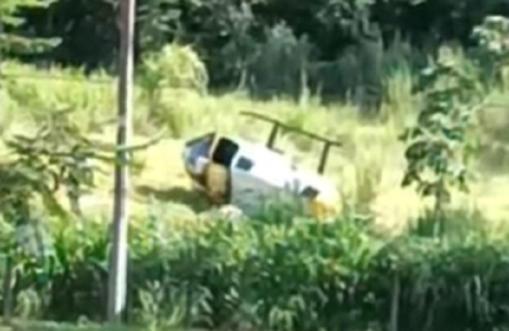 “Estão todos bem”, diz tenente da PM após queda de helicóptero da corporação “Estão todos bem”, diz tenente da PM após queda de helicóptero da corporação