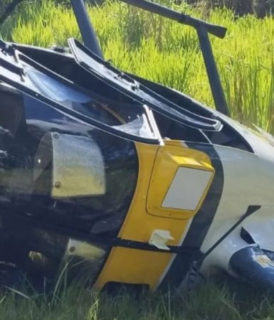 Imagem referente a Nota oficial esclarece queda de helicóptero da PM após confronto armado em Matelândia