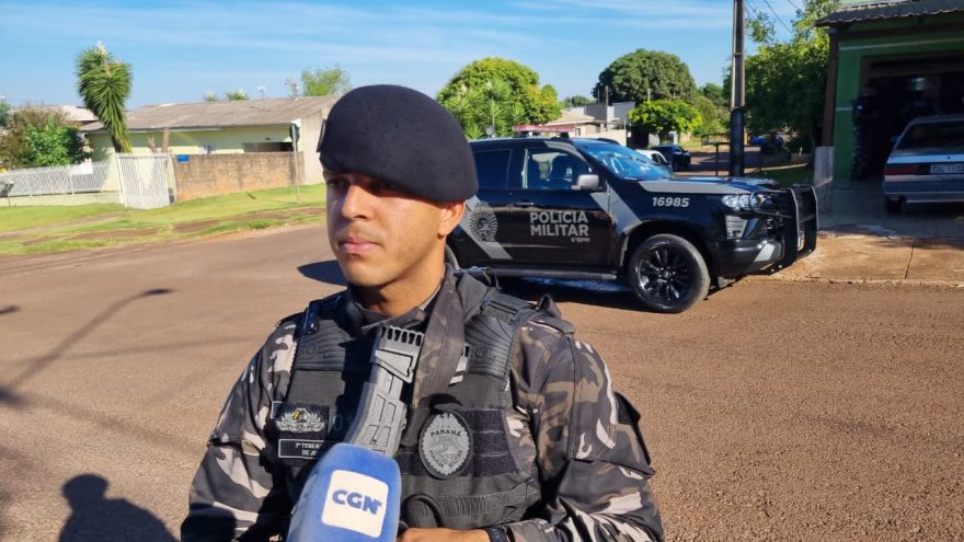 Tenente De Jesus detalha operação do GAECO com apoio da PM em Cascavel
