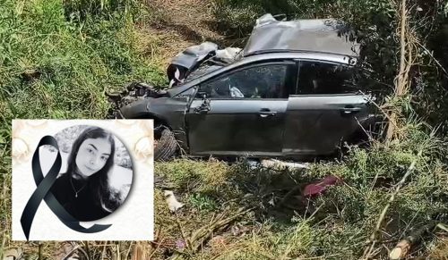 Jovem de 21 anos, Amanda Spohr Fill, morre em colisão na BR-373 e outros quatro ficam feridos