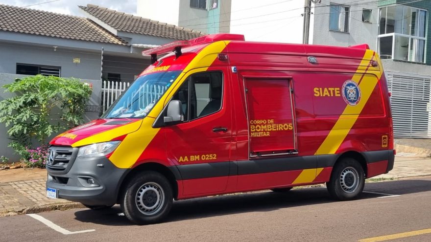 Homem fica ferido ao cair de escada no Bairro Coqueiral