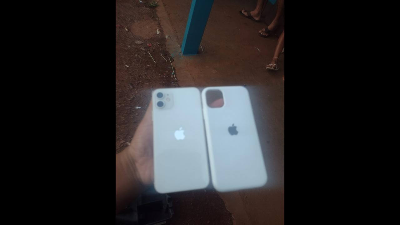 Foi achado celular da marca Iphone no bairro Brasmadeira