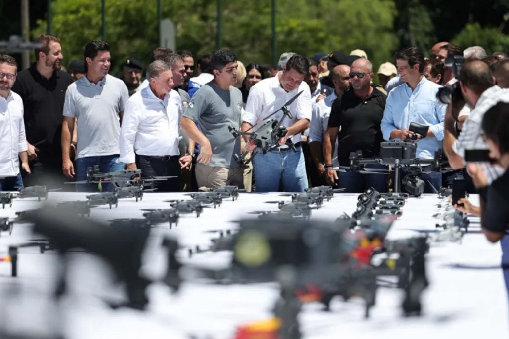 Forças de segurança do Paraná recebem 243 drones para monitoramento aéreo