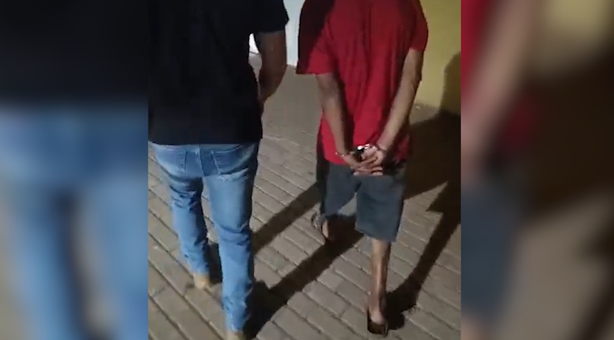 Homem de 38 anos condenado por roubo é preso pela GM no Bairro Interlagos
