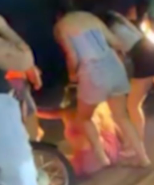 Imagem referente a Briga generalizada é registrada em ponto conhecido da vida noturna de Cascavel