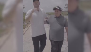 Imagem referente a Prefeito comete gafe ao anunciar 3,5 km de “boquete”