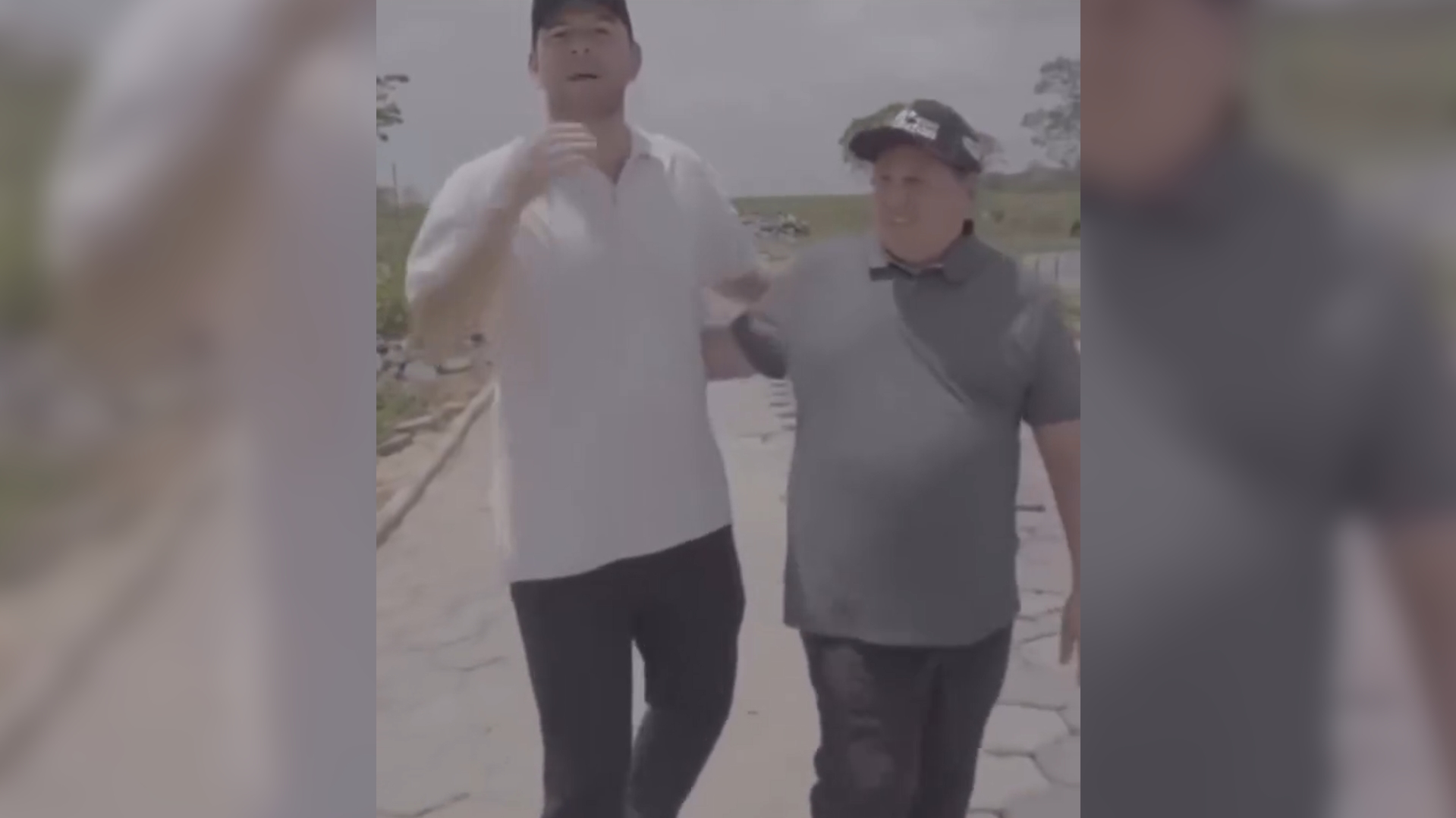 Prefeito comete gafe ao anunciar 3,5 km de "boquete" Prefeito comete gafe ao anunciar 3,5 km de "boquete"