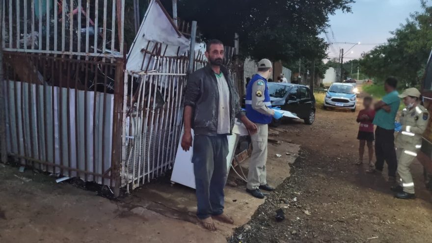 Homem leva a pior durante briga mas recusa ir a hospital em atendimento do Siate