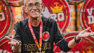 Enredo da Viradouro, Mestre Ciça desfilará no comando da bateria