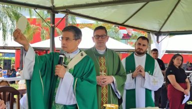 Imagem referente a Dom José Mário Angonese celebra missa de abertura do Show Rural 2026