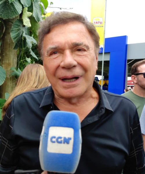 Imagem referente a Show Rural: “Eu tenho muita vontade de falar, mas a vontade de ter paz é maior”, comenta Álvaro Dias sobre política