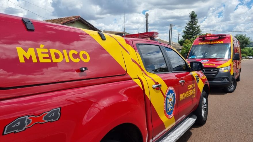 Homem engasga com comida e mobiliza emergência do Samu e do Siate no Santa Felicidade