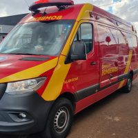 Imagem referente a Motociclista sofre laceração na perna ao se envolver em acidente na Região Norte