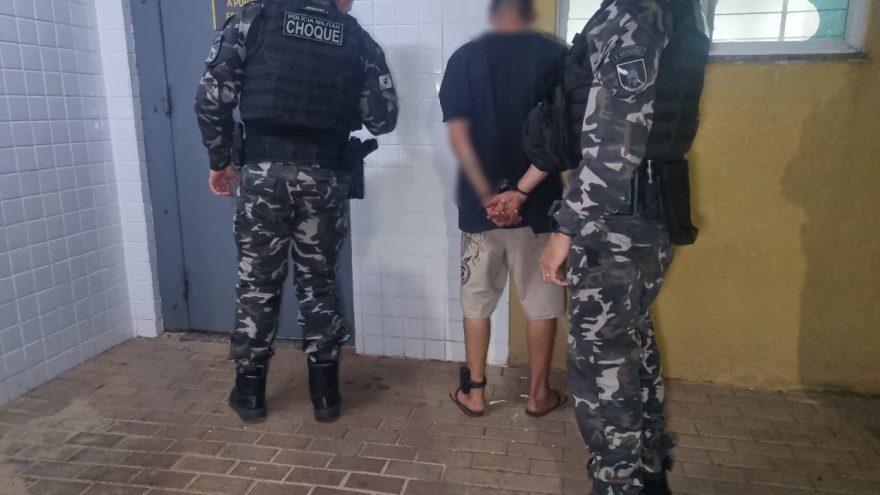 Condenado por roubo, furto e receptação, rapaz é detido pelo Choque no Bairro Morumbi