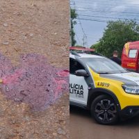 Imagem referente a Homem sofre ferimento no pé após queda na Rua Buriti