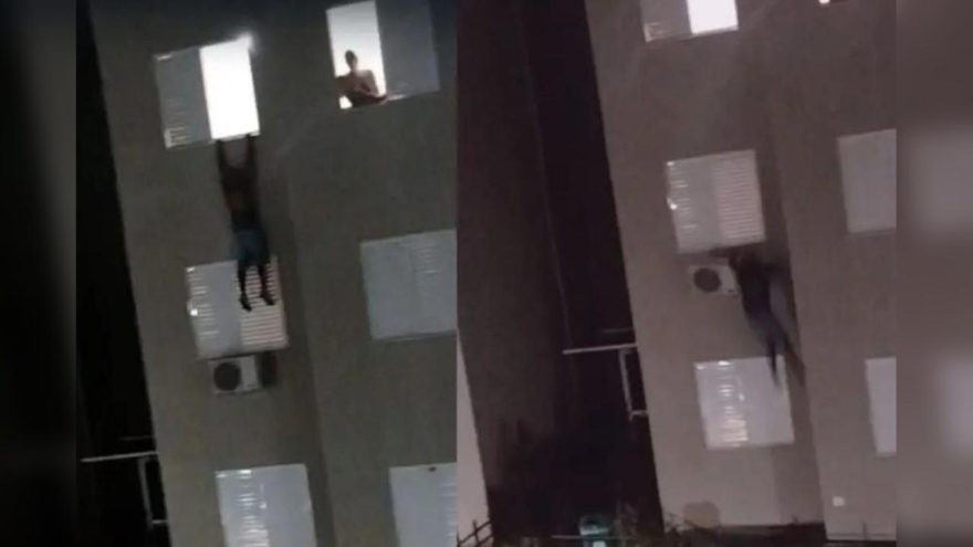 Homem contrata programa, não tem grana para pagar e pula janela de prédio para fugir no Paraná