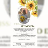 Imagem referente a Família convida a comunidade para a missa de 7º dia da pequena Yasmim, vítima de câncer