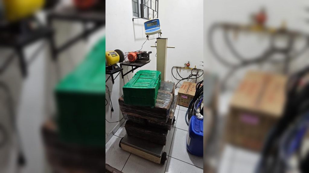 PM apreende 128 quilos de maconha durante abordagem na BR-373 em Imbituva