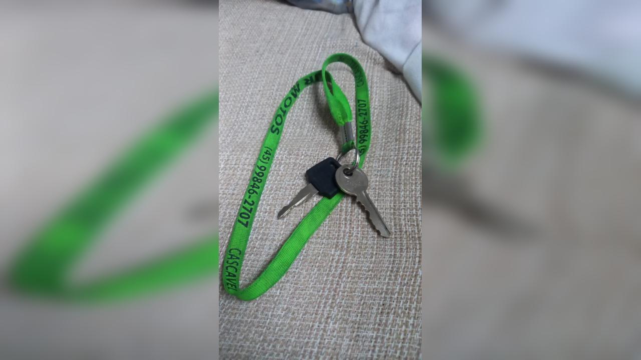 Foi encontrada uma chave no bairro Centro
