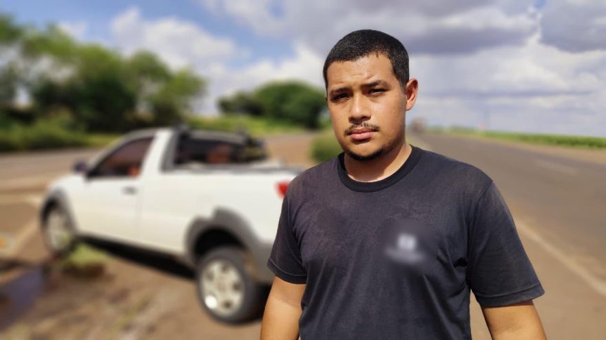 Motorista conta detalhes do acidente que deixou uma mulher ferida na BR-163, em Cascavel