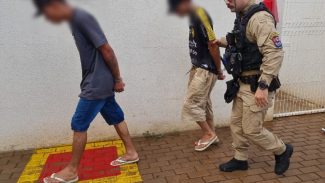 PM captura suspeitos de assalto à mão armada em Santa Tereza do Oeste