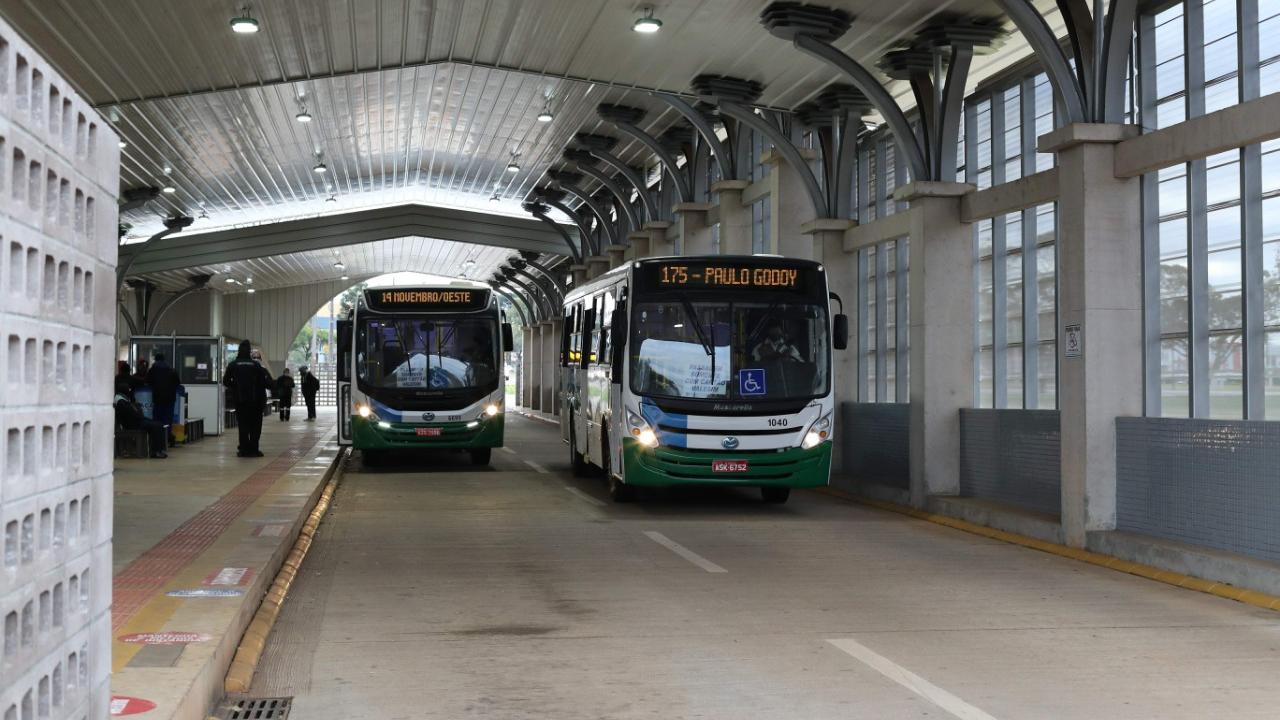 Obra do binário JK e Flamboyant altera linhas do transporte coletivo em Cascavel