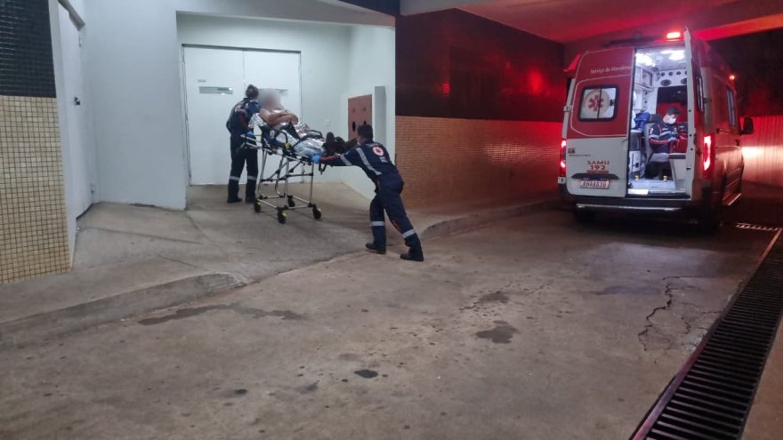 Vítima de tentativa de suicídio é resgatada pelo Samu em Cascavel