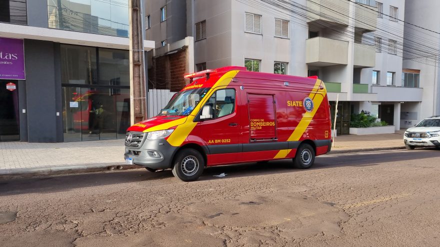Mulher tem visão comprometida após queda no banheiro no bairro Coqueiral