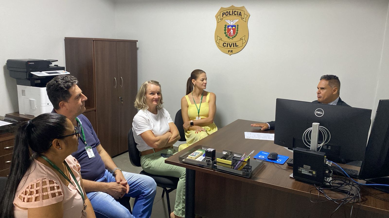 Polícia Civil alinha ações com Conselheiros Tutelares para prevenir delinquência juvenil em Cascavel