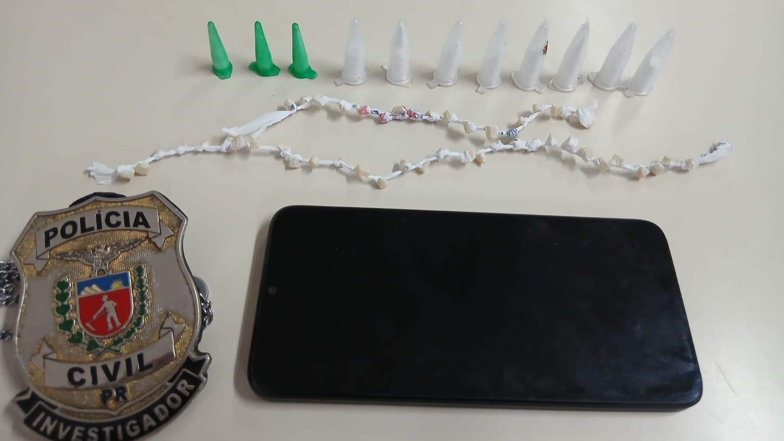 PCPR prende homem por tráfico de drogas em Colombo