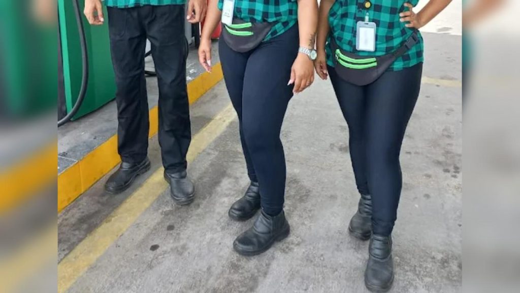 Justiça condena posto por obrigar frentistas a usarem calça ‘legging’