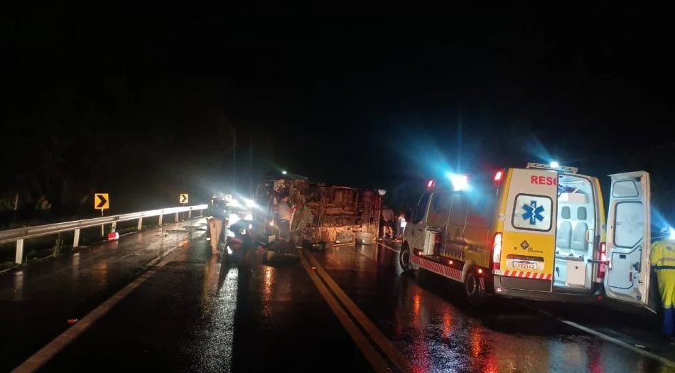 Acidente com morte na BR-277: Cinco são resgatados em estado grave, diz concessionária