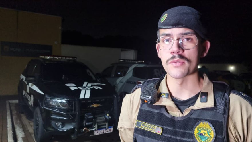 Suspeito de tentar atacar jovem é preso após fuga de posto; Tenente detalha o caso