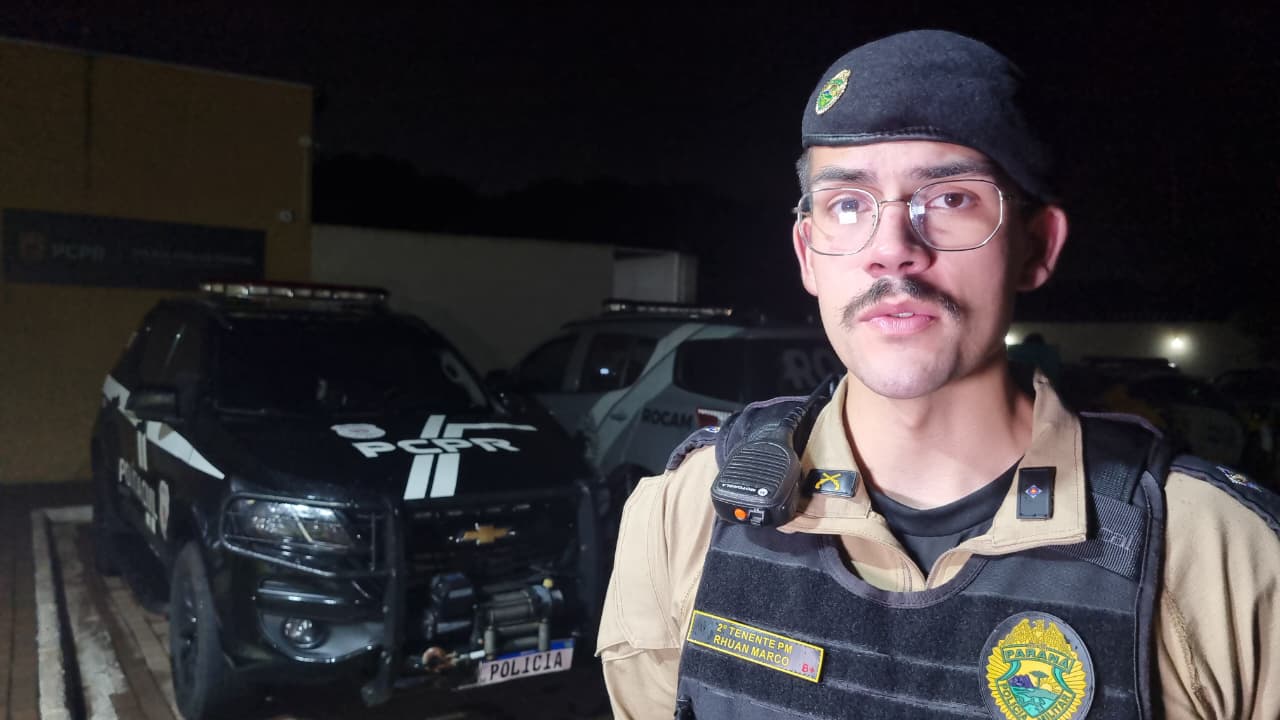 Suspeito de tentar atacar jovem é preso após fuga de posto; Tenente detalha o caso Suspeito de tentar atacar jovem é preso após fuga de posto; Tenente detalha o caso