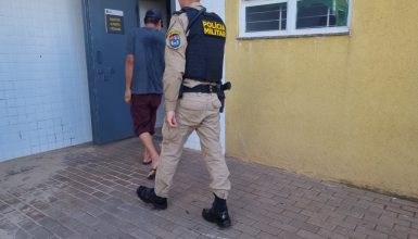 Imagem referente a Empurrão na namorada termina com jovem detido pela PM na Região Norte de Cascavel