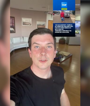 Imagem referente a Após denúncia da CGN, cascavelense com hemorragia é atendido; Prefeito em exercício busca falha em protocolos