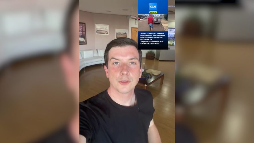 Após denúncia da CGN, cascavelense com hemorragia é atendido; Prefeito em exercício busca falha em protocolos