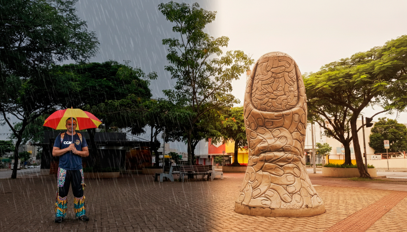 Carnaval com clima folião: céu pode dar "banho coletivo" nesse feriadão