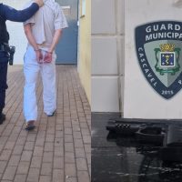 Imagem referente a Homem é detido após ameaçar pessoas em mercado de Cascavel; arma de pressão é apreendida