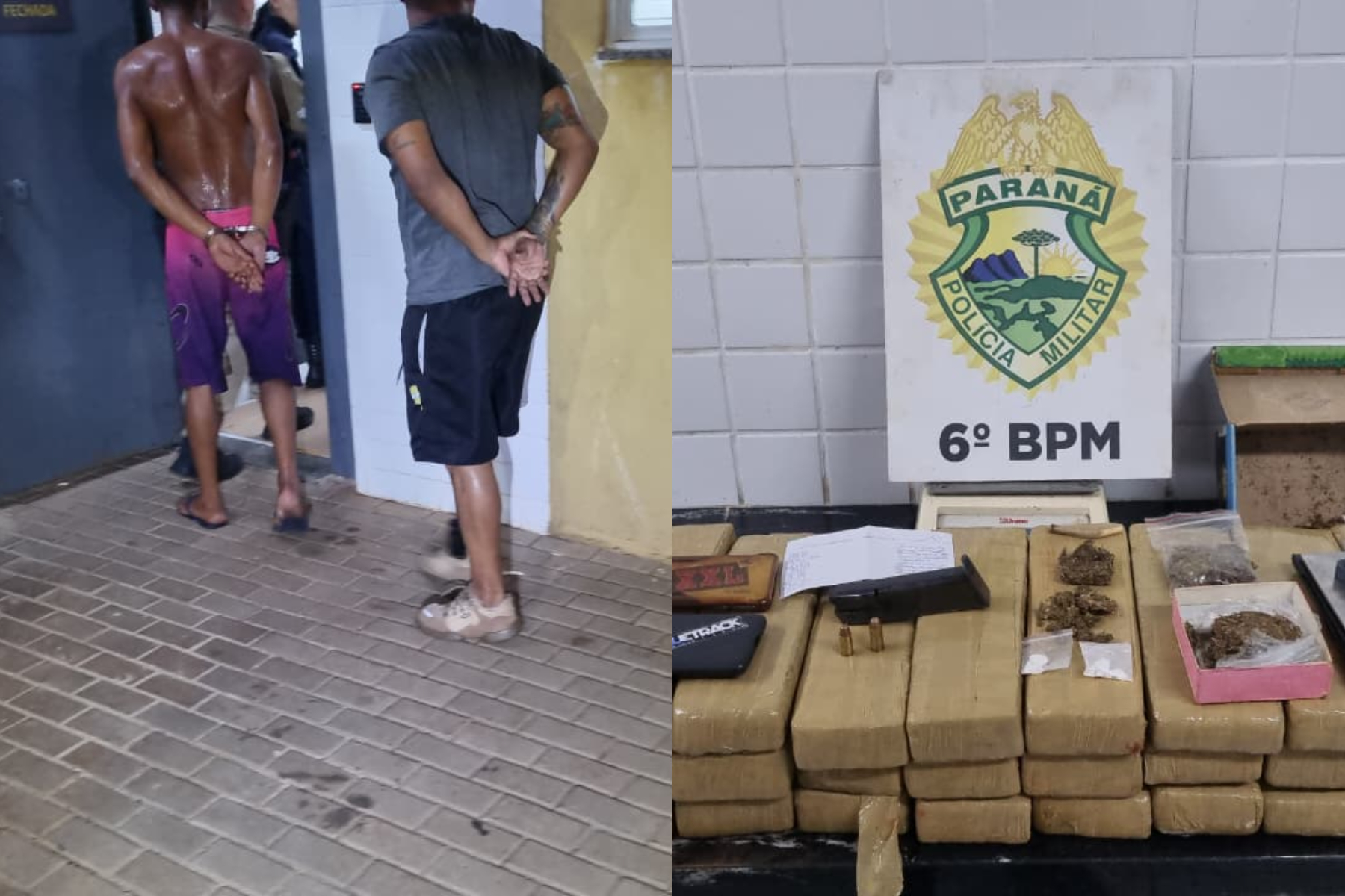 Polícia apreende drogas e materiais ilícitos em operação no Bairro Guarujá, em Cascavel Polícia apreende drogas e materiais ilícitos em operação no Bairro Guarujá, em Cascavel