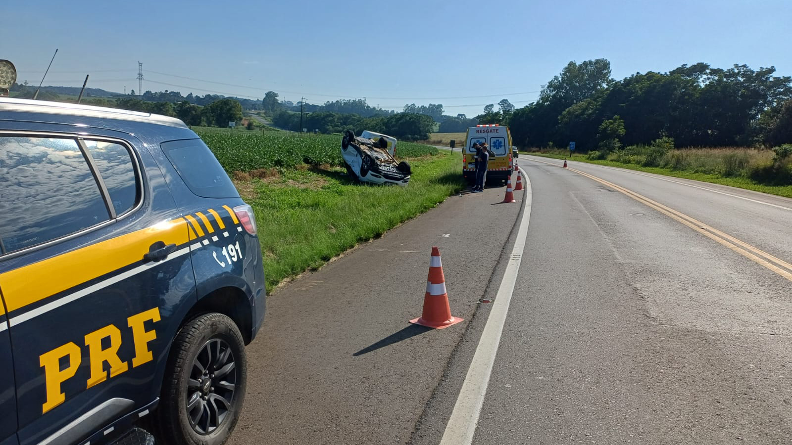 Idoso de 88 anos fica ferido em acidente na BR-373 após colisão lateral entre dois veículos Idoso de 88 anos fica ferido em acidente na BR-373 após colisão lateral entre dois veículos