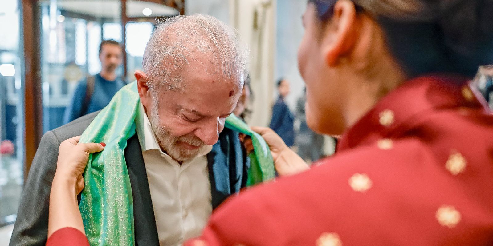 Lula chega à Índia e primeiro compromisso é cúpula sobre IA Lula chega à Índia e primeiro compromisso é cúpula sobre IA