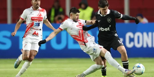 Botafogo sente altitude e perde para o Nacional Potosí