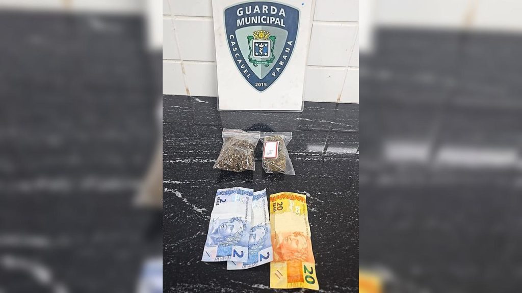 Guarda Municipal detém jovem com drogas próximo ao Ginásio da Neva