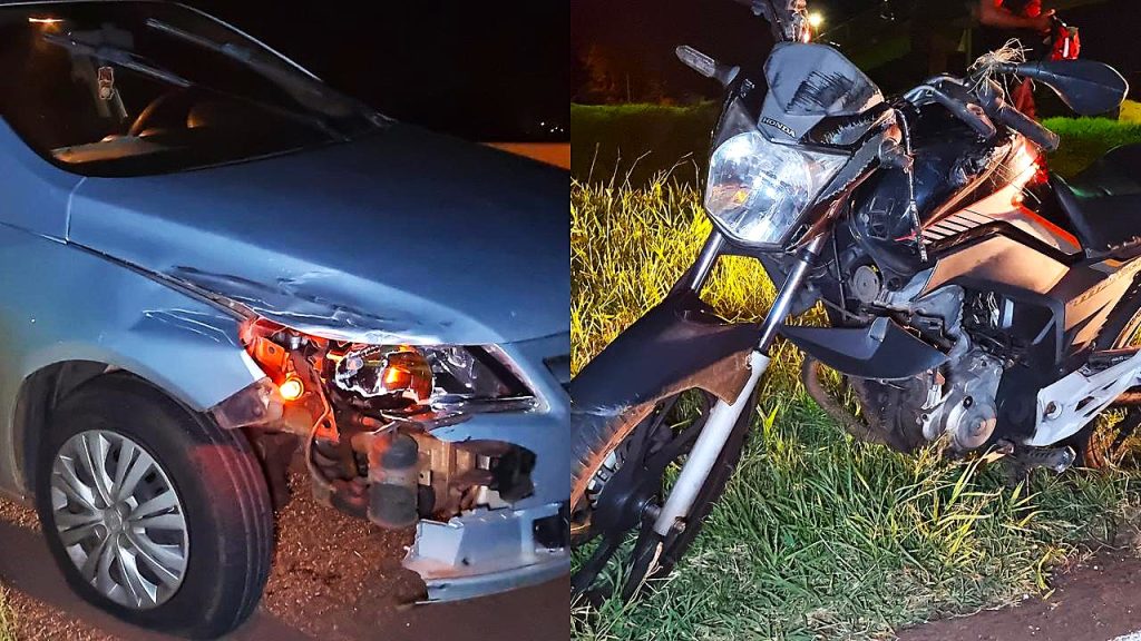 Após colisão traseira na PRC-467, motorista é enquadrado no Art. 165-A do CTB