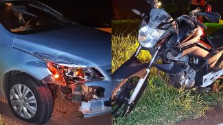 Após colisão traseira na PRC-467, motorista é enquadrado no Art. 165-A do CTB