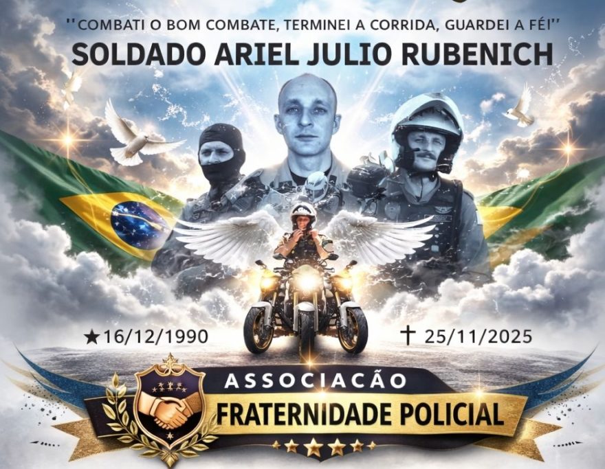 Associação nasce após morte do Soldado Rubenich para amparar famílias de policiais mortos em combate