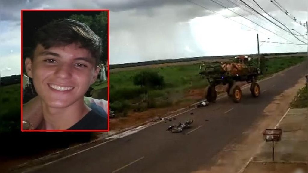 Adolescente de 15 anos morre ao tentar passar com bicicleta elétrica embaixo de pulverizador agrícola em MT Adolescente de 15 anos morre ao tentar passar com bicicleta elétrica embaixo de pulverizador agrícola em MT