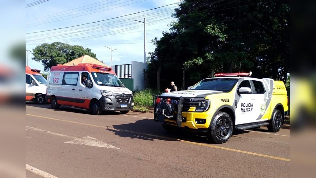 Criminosos invadem prédio público e executam homem com 20 tiros em Campo Mourão Criminosos invadem prédio público e executam homem com 20 tiros em Campo Mourão