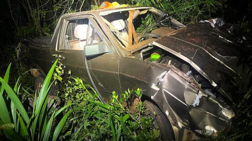 Veículo furtado é recuperado após tentativa de atropelamento contra PM na PR-486